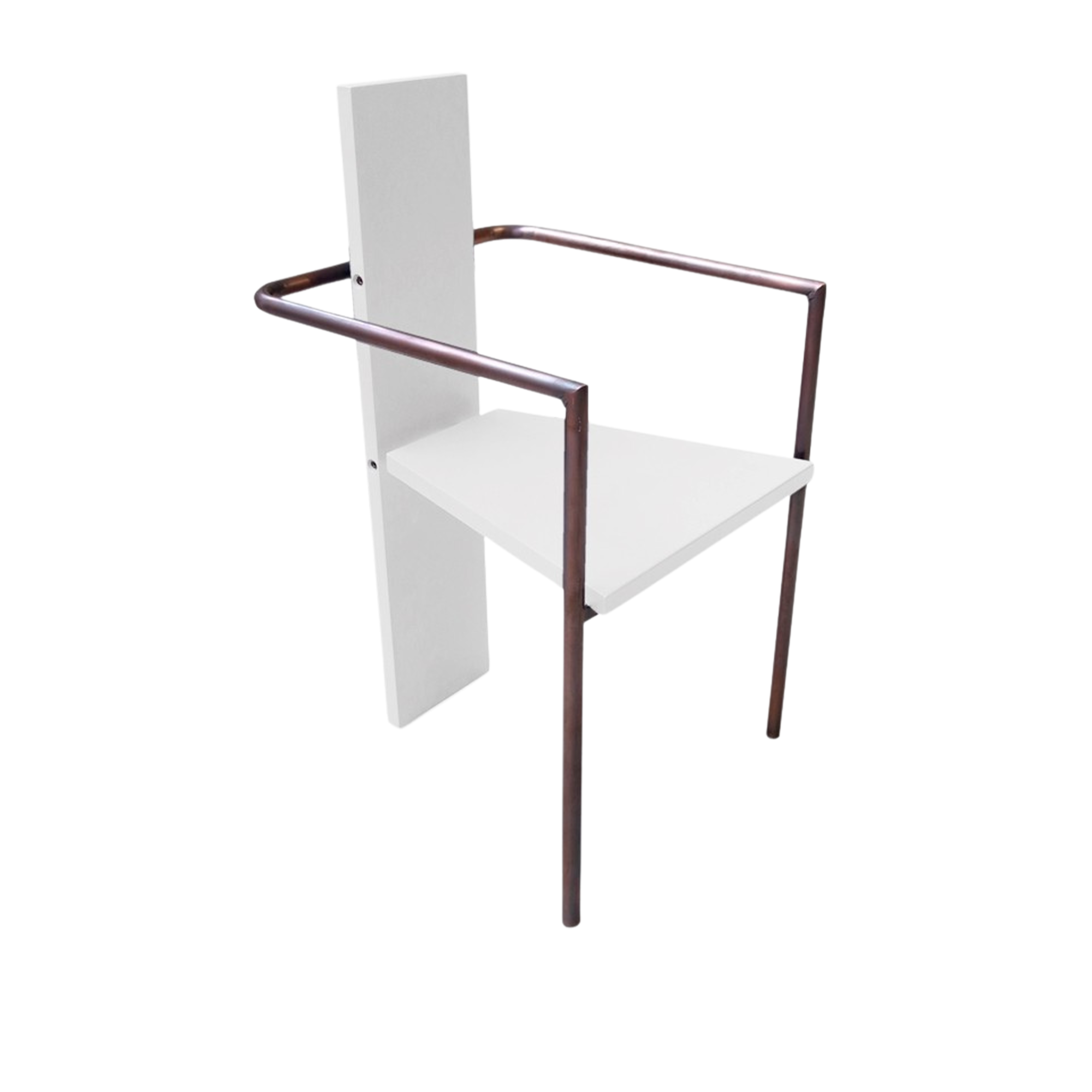 Concrete Armchair Copper