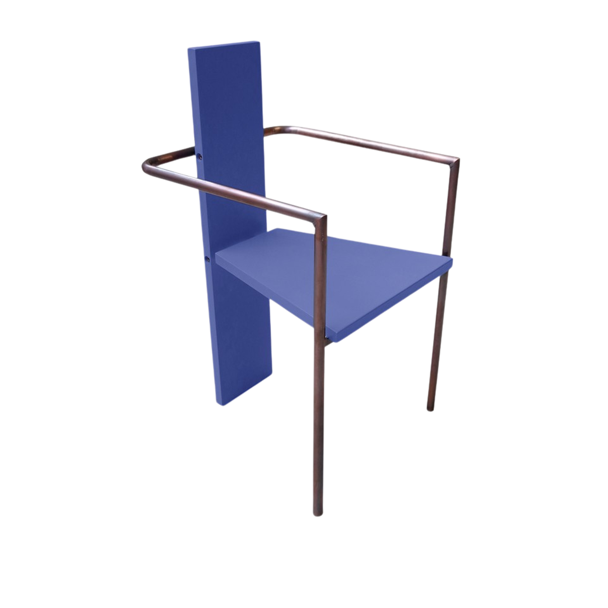 Concrete Armchair Copper