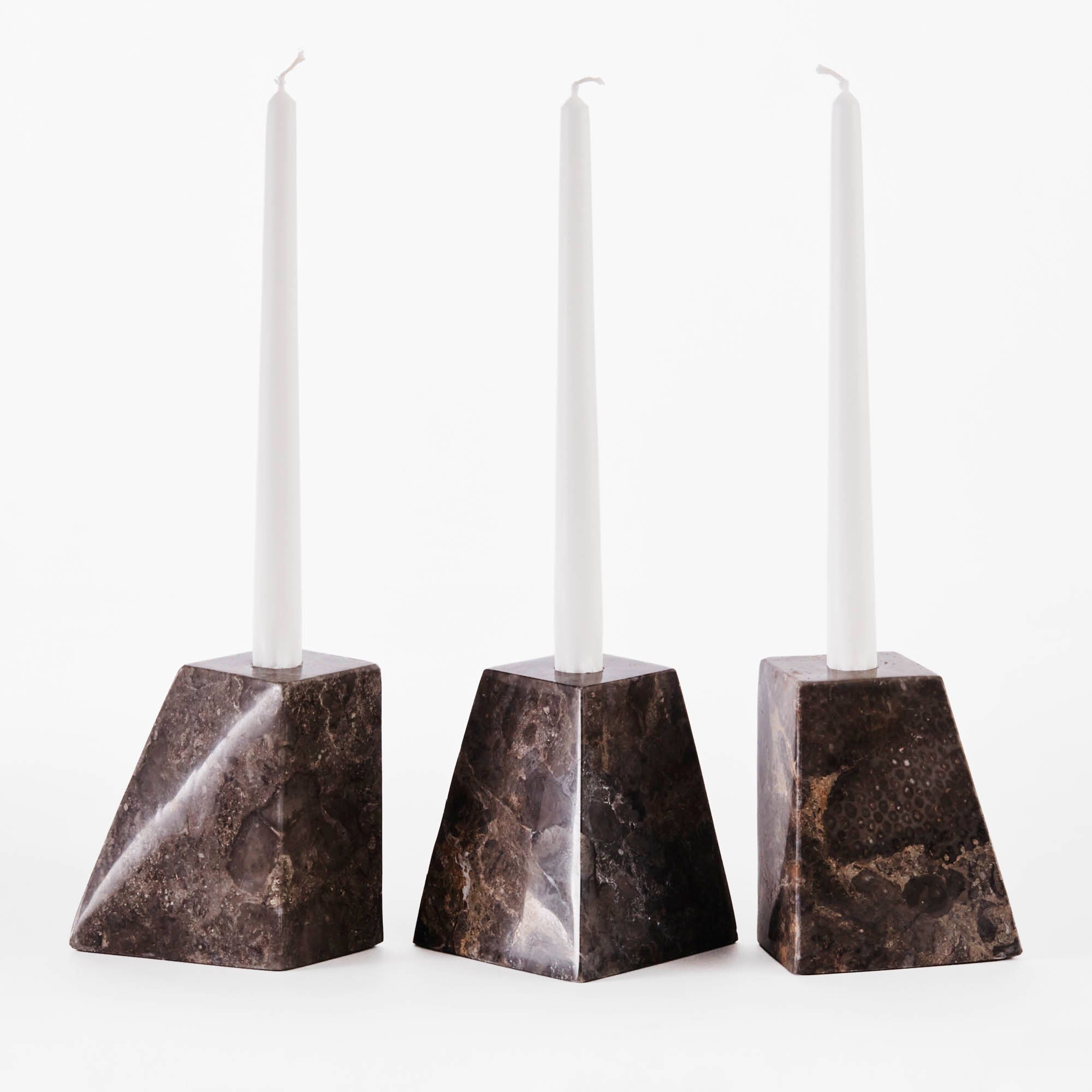 Pyramid Candle Holders