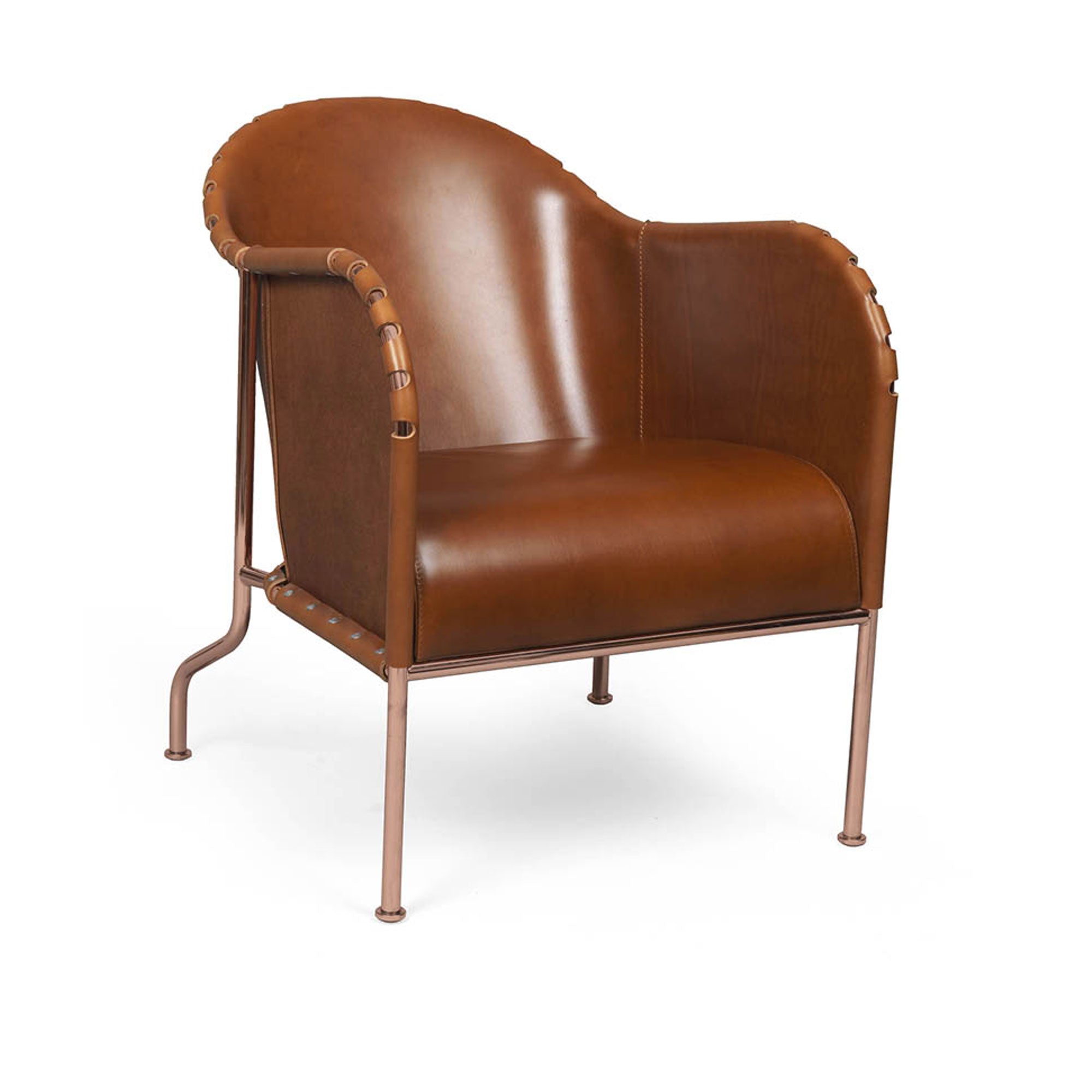 Bruno Armchair Copper