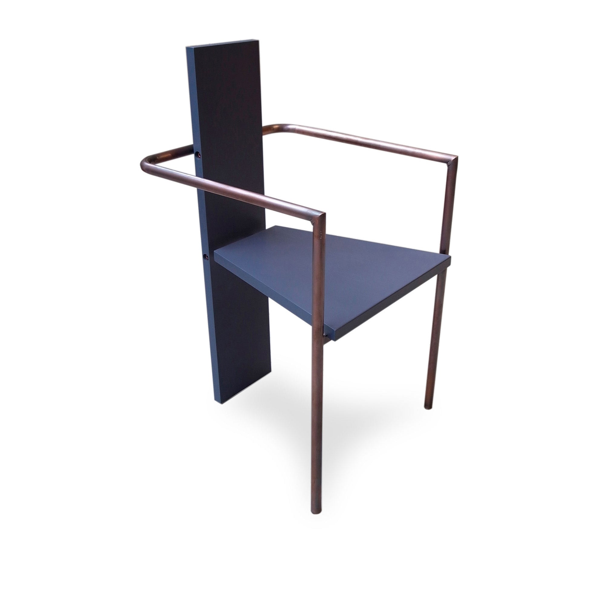 Concrete Armchair Copper